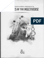 D&D 5 0 WotC Mordenkainen Presents Monsters of The Multiverse OCR