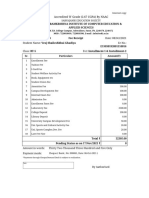 Online Receipt No.: 874 Date: 08/oct/2021 Student Name: Vraj Shaileshbhai Ghadiya Er No.: Class: BT-5 For: Installment-1 & Installment-2