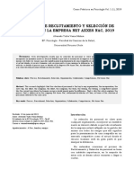 CASO ORGANIZACIONAL - Proceso de Reclutamiento y Seleccion de Personal