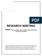 Research Writing