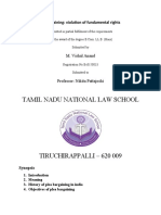 Tamil Nadu National Law School: Plea Bargaining: Violation of Fundamental Rights