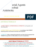 Antibacterial Agents Antimicrobial Antibiotic: Leilani O. Estacio, Man RN