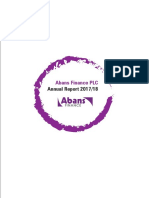 Annual Report 2017/18: Abans Finance PLC