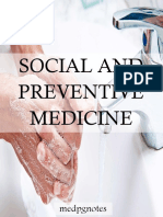 Social and Preventive Medicine