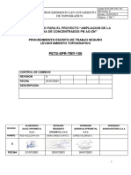 Pets SPR Tmy 106 - Procedimiento de Levantamiento Topografico