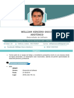 William Kenjiro Oscco Arotinco: Desarrollador de Software