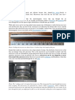 Oven Food Heating Process PDF