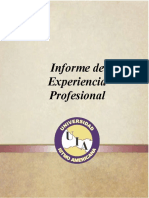 Titulacion de Informe Por Experiencia Profesional