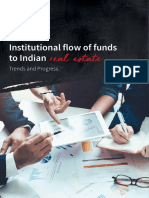 Institutional Flow of Funds To Indian: Real Estate