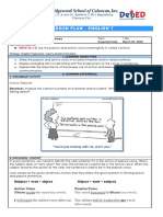 Karidgewood School of Caloocan, Inc.: Lesson Plan - English 7