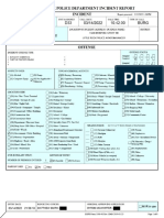 LRPD Incident Report 2022-029322 - Redacted