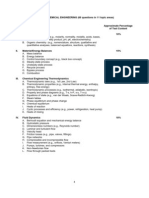 FE Exam Chemical Specs