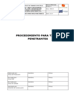 K162 C2 PTE M 014 - 0 Procedimiento Tintes Penetrantes