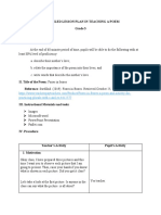 A Detailed Lesson Plan in Teaching A Poem Grade 3: Practicing-Plurals-With-S-And-Es-4412577