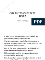 Aggregate Data Models Unit 2