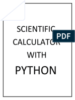 Cs Project Class 12 Calculator