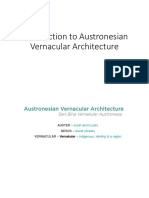 Austronesian Vernacular Architecture