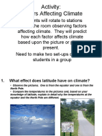 2 - Activity Factors Affecting Climate