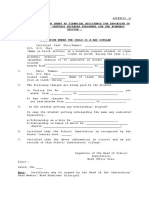 Application Form For Grant of Financial Assistance For Education To The Wards of BSF Serving/ Deceased Personnel For The Academic Session