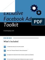 Exclusive Facebook Ad: Toolkit