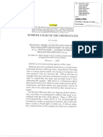 Supreme Court of The United States Initial Draft Opinion - Abortion Rights - Roe v. Wade