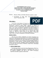 Government of Gujarat and Family Welfare Department Resolution No - Gau/102019/Sfs-84/Chhl Sa Chiv Alaya, Gandhinagar Date:8/7/2021