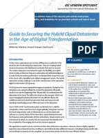 Guide To Securing The Hybrid Cloud Datacenter in The Age of Digital Transformation