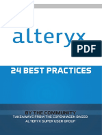 Alteryx - 24 Best Practices