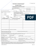 CBP Form 6043