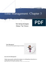 Time Management Chapter #3 Test