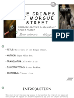 The Crimes of Morgue Street: Nombres:Kleiver Santamaria Y Felipe Jaimes