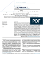 Some Types of Exercise Are More Effective Than Others in People With Chronic Low Back Pain: A Network Meta-Analysis