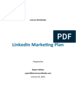 LinkedIn Marketing Plan Template