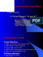 Aluminium and Aluminium Alloys For B4T.ppt Rev