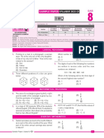 Imo Sample Paper Class-8