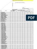 Barangay Monthly Inventory of Vaccinated Population