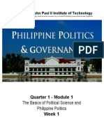 Module 1 Phil. Politics-Week 1