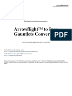 Arrowflight™ To Iron Gauntlets Conversion: Politically Incorrect Games Presents..