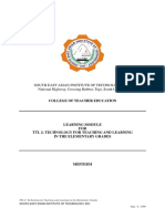 TTL 2 ELEM MODULE Midterm