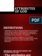 The Attributes of God (Edited)