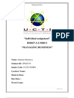 Mbus Individual Assignment (Saltanat Maratova)