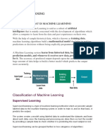 Question 1: What Is Machine Learning Answer 1