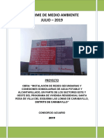 Informe Medio Ambiente - Acuario - Julio 2019