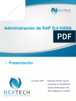 SAP BASIS S4 HANNA Teoria Sesion 1