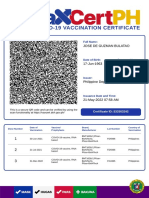 Vaccination - Certificate JGB