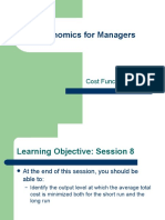 Economics For Managers: Cost Functions