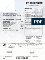 Your Billing Summary: Payment Slip