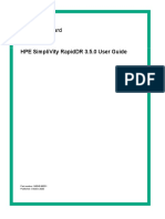 HPE SimpliVity RapidDR 3.5.0 User Guide-A00105770en - Us