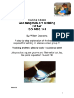 Practicum ISO 9606 GTAW On The Work Floor