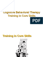 Cognitive Behavioral Therapy Training in Core Skills